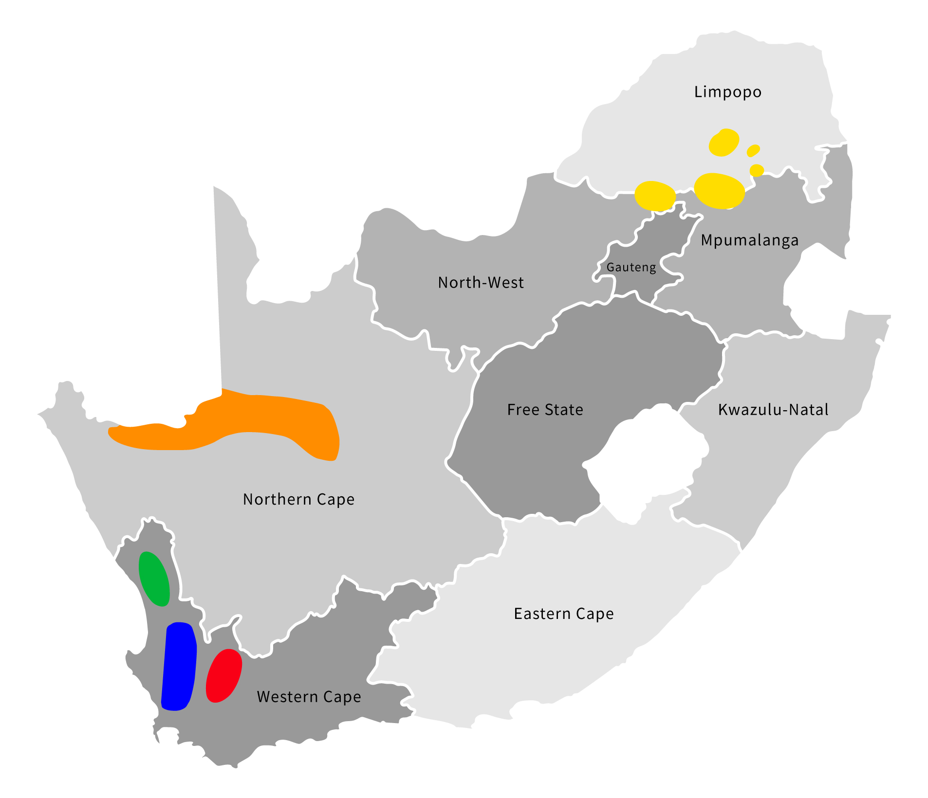 Regions Map