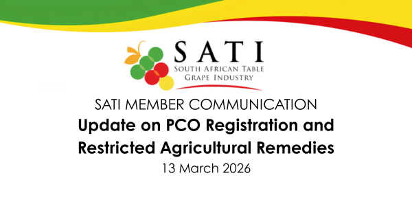 Update On PCO Registration